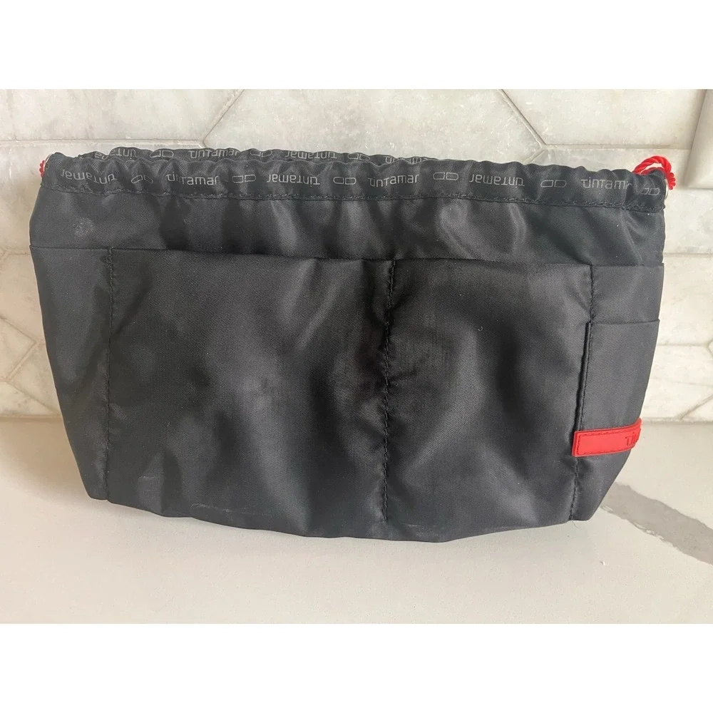 Toiletry Make-up Bag France by‎ Tintamar ( Black & Red)
